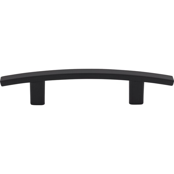 3 Center-to-Center Matte Black Square Thatcher Cabinet Bar Pull